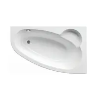 Ravak Asymmetric asymetrická vaňa 150x100 cm akrylát pravá c451000000 ASY1500P