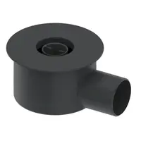 Tece Drainline sifón plast černá 650002