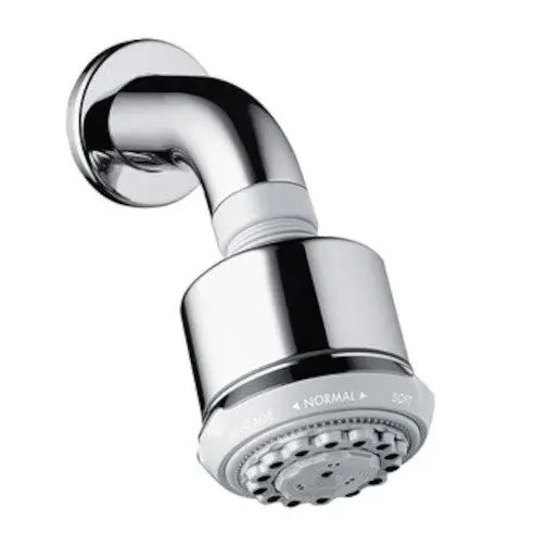 Hansgrohe Clubmaster hlavová sprcha na stěnu vrátane sprchového ramená chróm 27475000