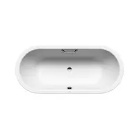 Kaldewei Classic Duo Oval oválna vaňa 170x75 cm smaltovaná oceľ ľavá aj pravá alpská biela 291410213001