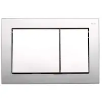 Tece Base ovládacie tlačidlo z plastu v chrómovom prevedení 9240701 9.240.701