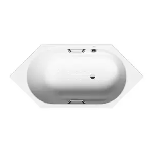 Kaldewei Vaio 6 Star asymetrická vaňa 190x90 cm smaltovaná oceľ alpská biela 233927093001