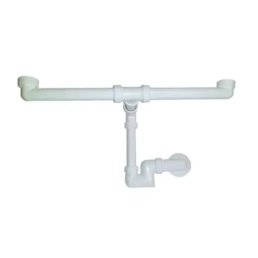 Sifón MULTI dvouumývadlový do nábytku E671