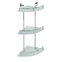 Bemeta Omega rohová polička chróm 104202152