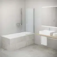 Vanová zástěna Roth TV1 140x75 cm Brillant 706-7500000-00-02