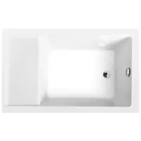 Polysan Jazz obdĺžniková vaňa 120x75 cm akrylát ľavá aj pravá 72913