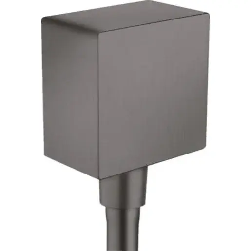 Hansgrohe ShowerSolutions axor podomítkový vývod kartáčovaný černý chrom 36732340