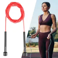 Švihadlo inSPORTline JumpSpeed červená