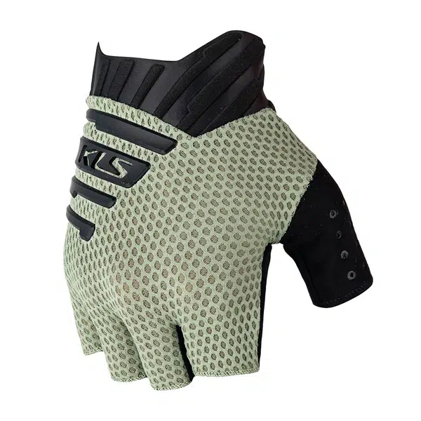 Cyklo rukavice Kellys Cutout Short 022 Sage Green M