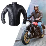 Kožená moto bunda W-TEC Valebravo černá 4XL