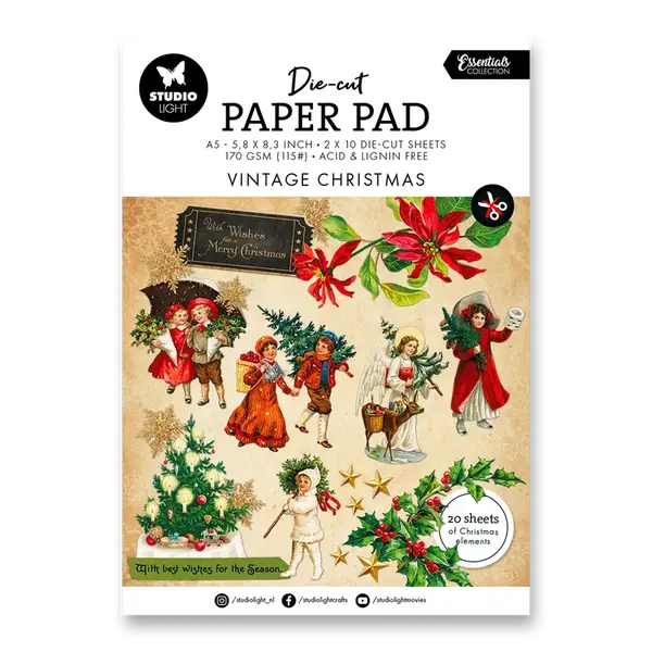 Kreativní blok Studio Light - Vánoční nostalgie