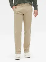 GAP Kalhoty essential khakis in straight fit with Flex - Pánské