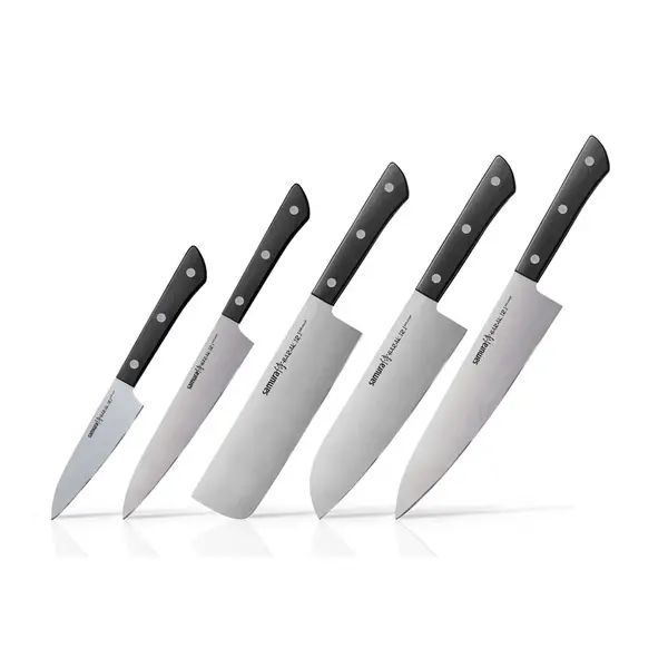 Samura HARAKIRI Sada 5 nožů (černá) (SHR-0250B)