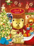 LINDT Medvídkův Adventní Kalendář s Vánočním Stromečkem 170 g