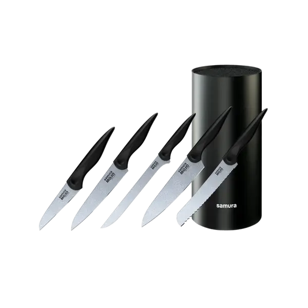 Samura MOJO Sada 5 nožů + stojan (SMJ-06B)