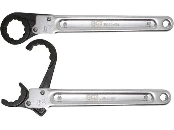 BGS Technic BGS 8665-24 Ráčnový klíč na potrubí 24 mm