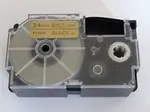 Kompatibilní páska s Casio XR-24GD1 24mm x 8m černý tisk / zlatý podklad