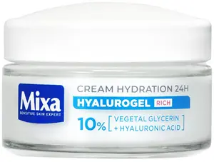 Mixa Intenzívne hydratačný denný krém Hyalurogel (Rich Hydration Cream) 50 ml