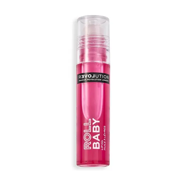 Revolution Tónovací olej na pery Relove Roll Baby (Lip Oil) 5 ml Papaya