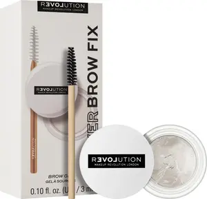 Revolution Fixačný gél na obočie Relove Power Brow Fix Clear (Brow Gel) 3 ml