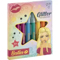 Fixy s trblietkami Besties 8 ks