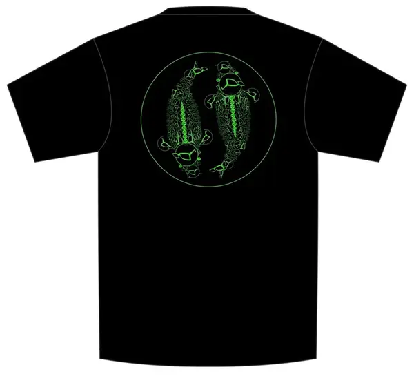 Korda tričko mandala tee black - xxxl