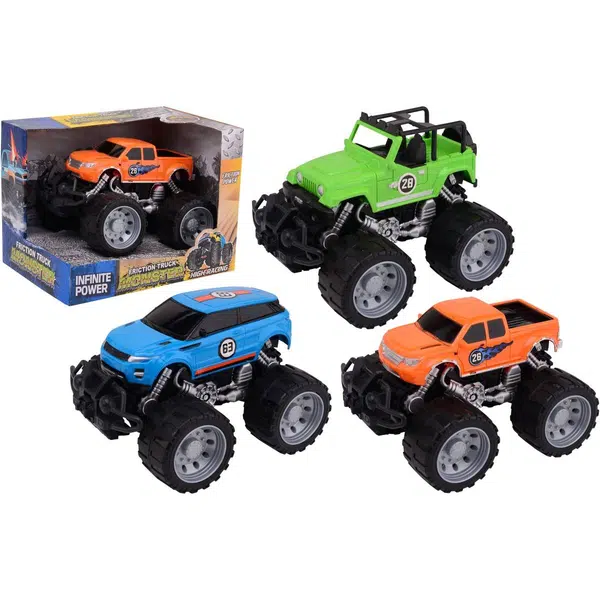 Johntoy Auto Monster truck s veľkými kolesami