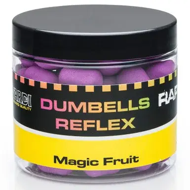 Mivardi plávajúce boilies rapid dumbells reflex 70 g 18 mm - magic fruit