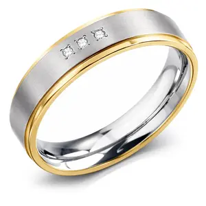 Boccia Titanium Titánový snubný prsteň 0134-04 48 mm
