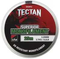 Dam vlasec damyl tectan superior monofilament 25 m - 0,08 mm 0,6 kg