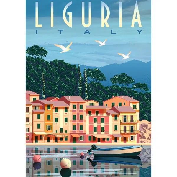Ravensburger Pohľadnica z Ligúrie 1000 dielikov