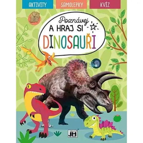 Jiri Models Poznávaj a hraj sa Dinosaury