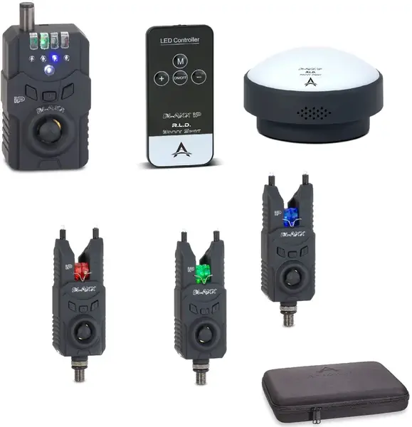 Anaconda sada hlásičov s príposluchom a svetlom do bivaku blaxx ip pro - 3+1