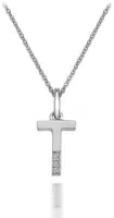 Hot Diamonds Náhrdelník Hot Diamonds Micro T Clasic DP420 (retiazka, prívesok)