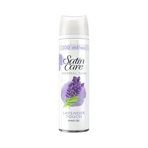 Gillette Gél na holenie Satin Care Lavender Touch (Shave Gel) 200 ml