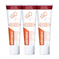 Elmex Zubná pasta Anti Caries Professional Trio 3 x 75 ml