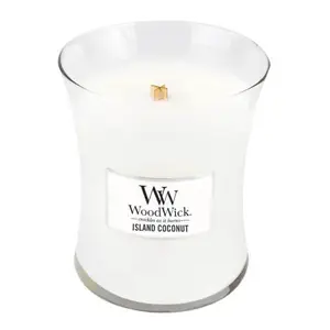 WoodWick Vonná sviečka váza Island Coconut 275 g