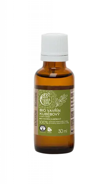 TIERRA VERDE Esenciální olej Vavřín Kubébový BIO 30 ml