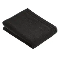 Vossen RUČNÍK DO KOUPELNY, 100/150 cm, černá