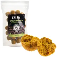 Zfish boilie carp impuls strawberry banana - 250 g 20 mm