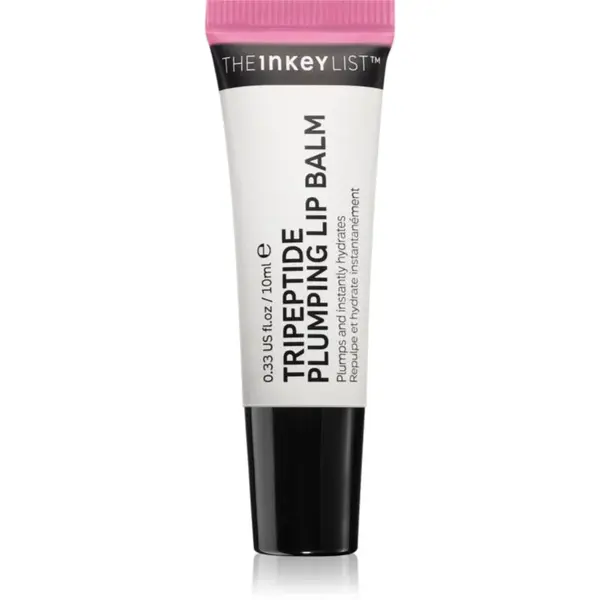 The Inkey List Tripeptide Plumping Lip Balm balzam na pery so zväčšujúcim efektom odtieň Pink 10 ml