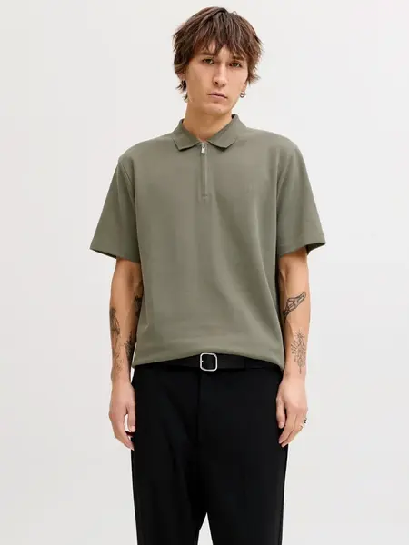 JACK & JONES Tričko 'JPRBLAETHAN'  olivová