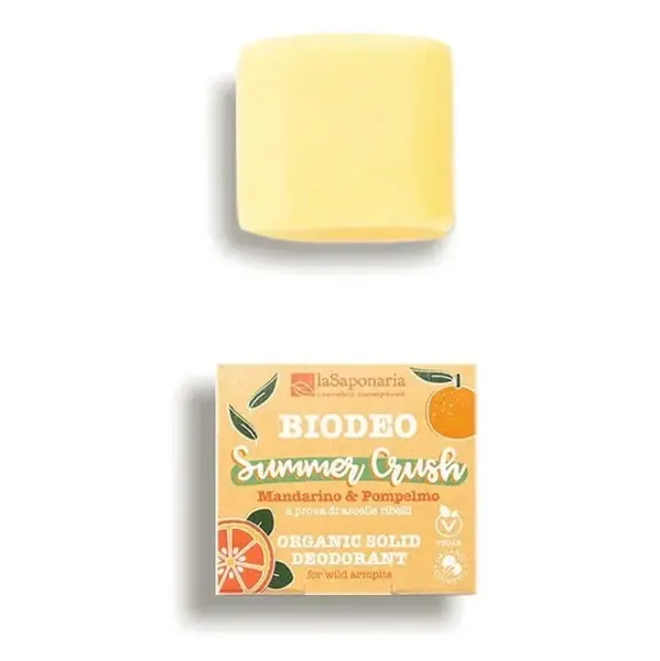 LA SAPONARIA Summer Crush BIO Tuhý deodorant 40 g