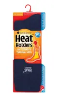 Dámske Heat Holders termo ponožky ORIGINAL jednofarebné -Modrá