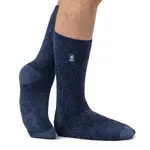 Pánske Heat Holders LITE ponožky melír Džínsové kontrast päta a špička