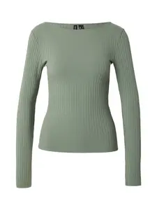 VERO MODA Tričko 'VMRUBY'  tmavozelená