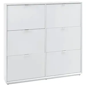 Xora VYKLÁPĚCÍ BOTNÍK, bílá, barvy nerez oceli, 127/122/18 cm