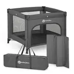 PETITE&MARS Ohrádka cestovní Nook Urban Charchoal Grey