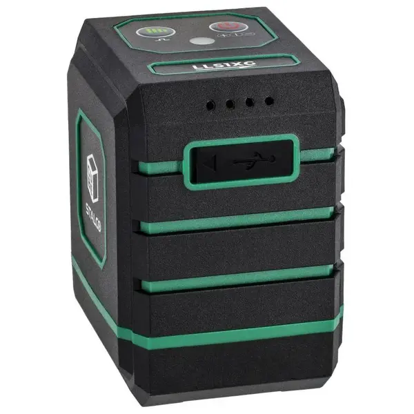 Laser křížový, zelený 3D LLS1XG STALCO