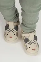 Dětské kožené polobotky Donsje Zazo Special Shoes White Tiger